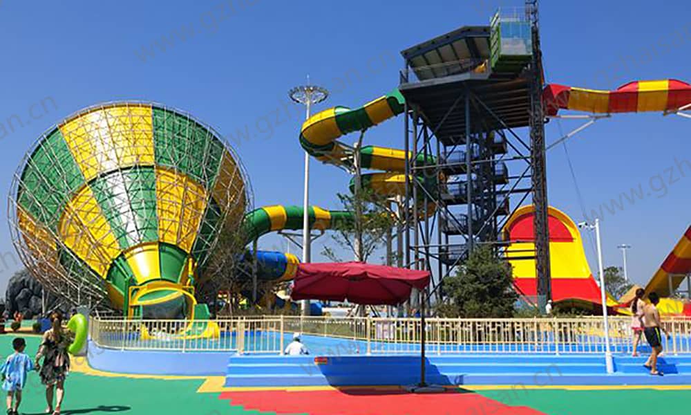 黑龙江哈尔滨美丽岛大喇叭、冲天回旋