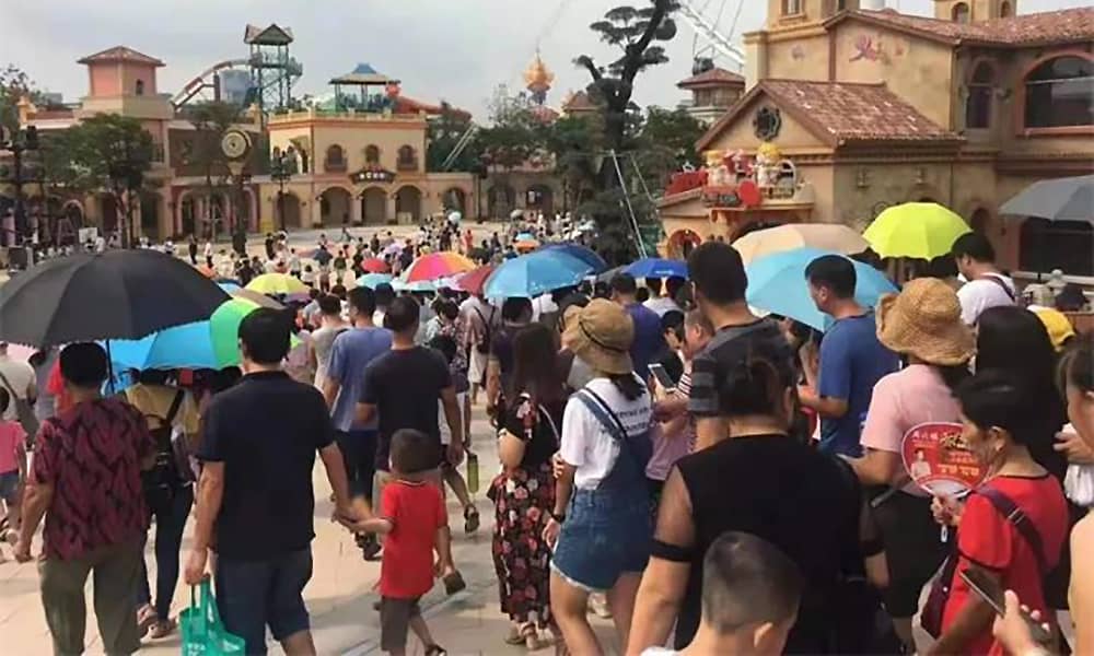 壹号娱乐-com游乐参与打造的欢乐海岸PLUS三天迎客超16万人！