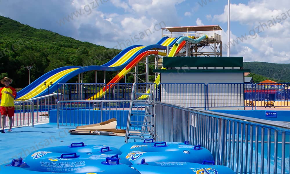 黑龙江哈尔滨格林水世界竞赛滑道、高速